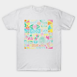 tropical island tattoo T-Shirt